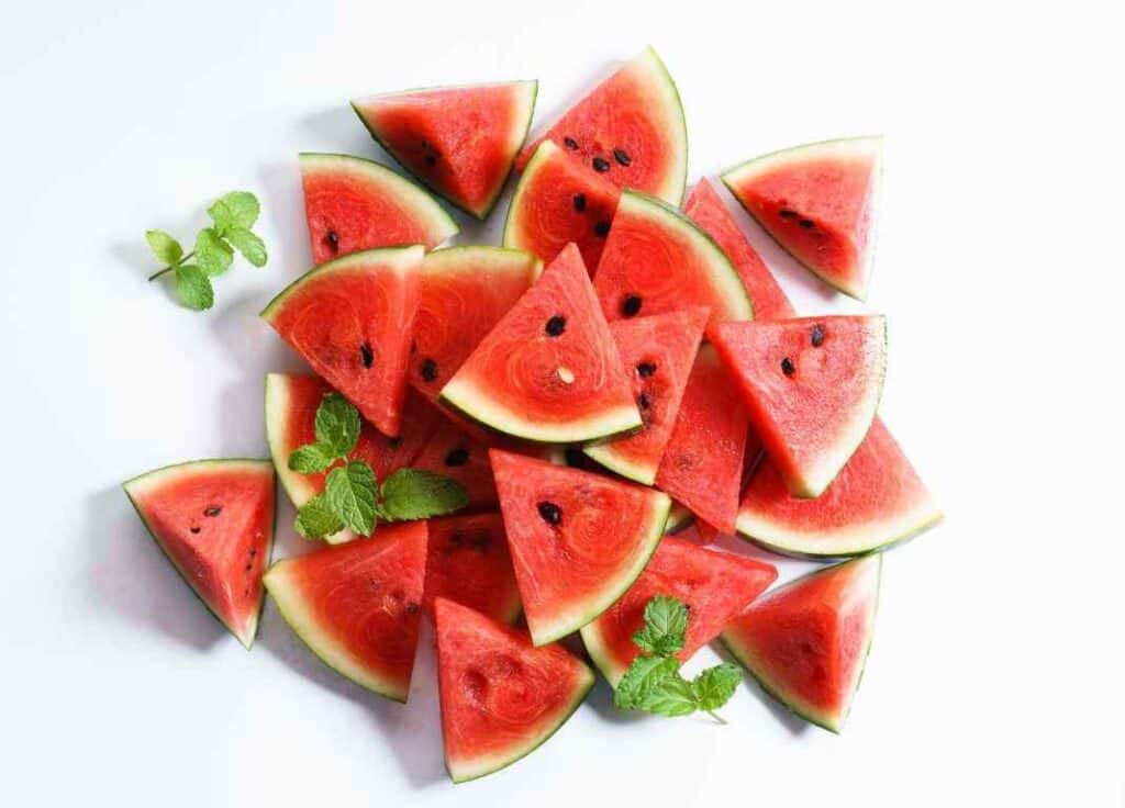 watermelon as a snack